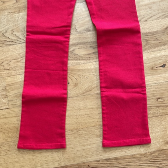 Wet Seal Red Jeans- size 3 - Picture 8 of 9